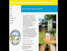 Tablet Screenshot of dodgingduck.com